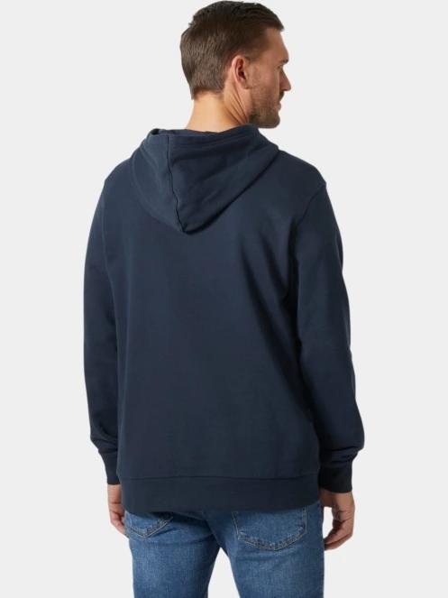 Helly Hansen Hh Logo Hoodie 3.0 férfi kapucnis pulóver sötétkék színben 3
