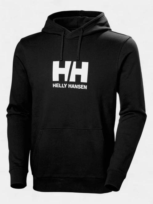 Helly Hansen Hh Logo Hoodie 3.0 férfi kapucnis pulóver fekete színben 6