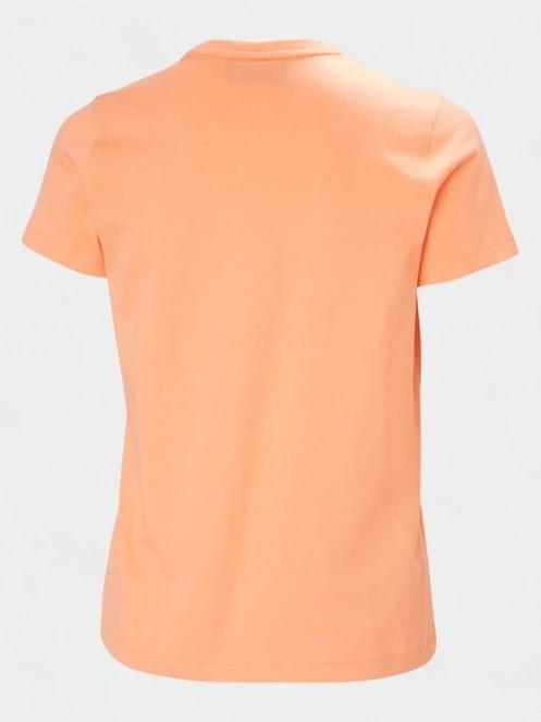 Helly Hansen W Core T-Shirt 2.0 női rövid ujjú póló narancssárga színben 6