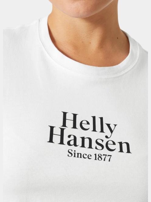 Helly Hansen W Core Graphic T-Shirt 2.0 női rövid ujjú póló fehér színben 4