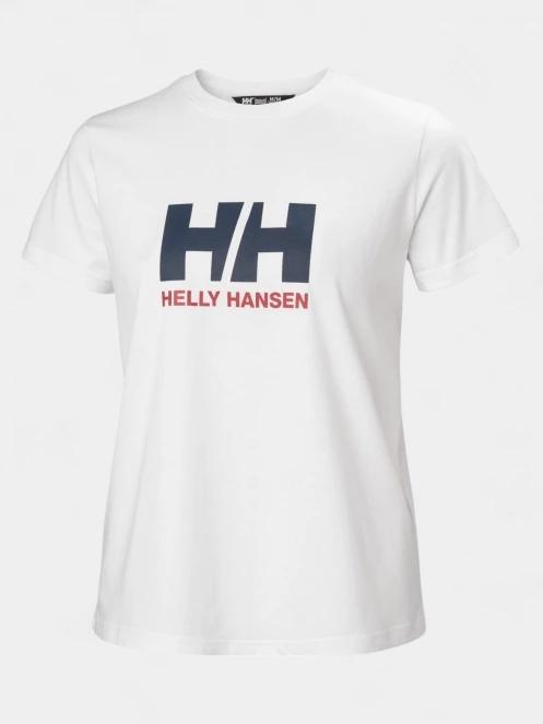 Helly Hansen W Hh Logo T-Shirt 3.0 női rövid ujjú póló fehér színben 5