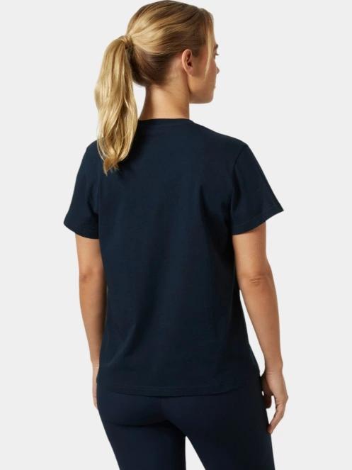 Helly Hansen W Hh Logo T-Shirt 3.0 női rövid ujjú póló sötétkék színben 3