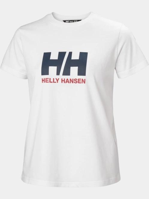 Helly Hansen W Hh Logo T-Shirt 3.0 női rövid ujjú póló fehér színben 5