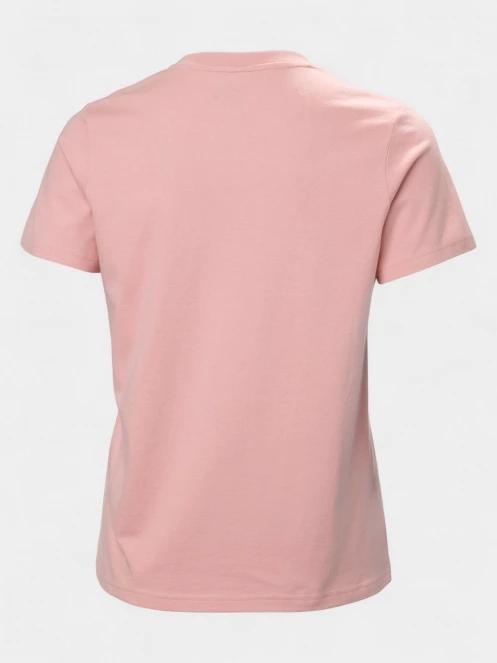 Helly Hansen W Hh Logo T-Shirt 3.0 női rövid ujjú póló rózsaszín színben 6