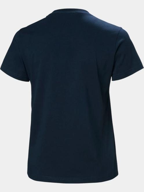 Helly Hansen W Hh Logo T-Shirt 3.0 női rövid ujjú póló sötétkék színben 6