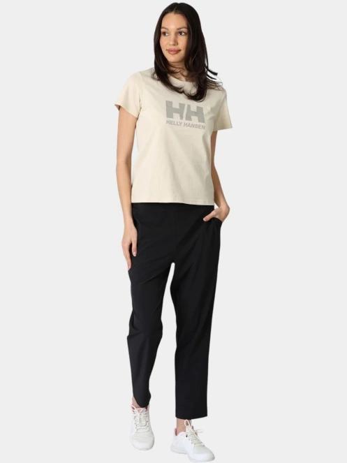 Helly Hansen W Hh Logo T-Shirt 3.0 női rövid ujjú póló sárga színben 5