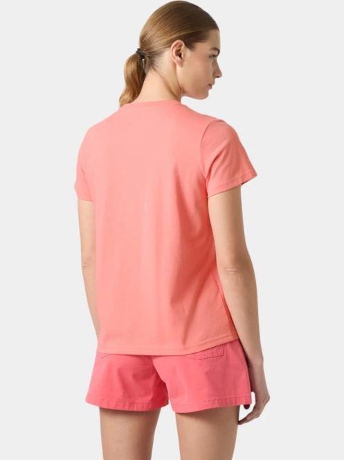 Helly Hansen W Hh Logo T-Shirt 3.0 női rövid ujjú póló homok színben 3