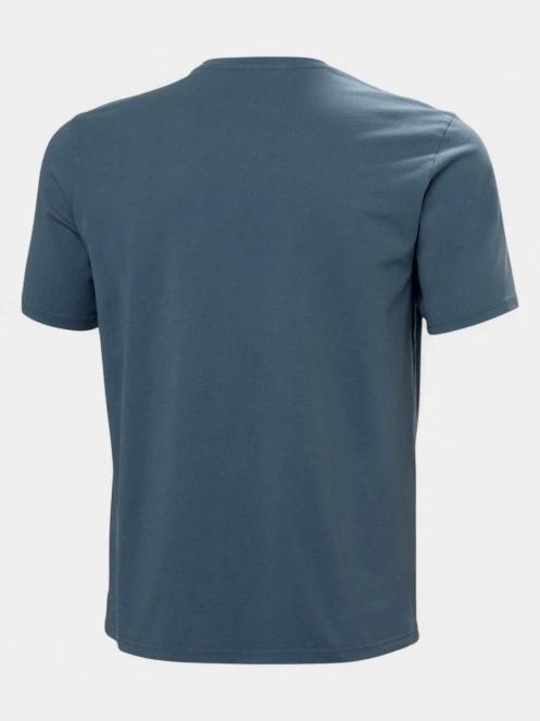 Helly Hansen Hh Logo T-Shirt 3.0 férfi rövid ujjú póló kék színben 3