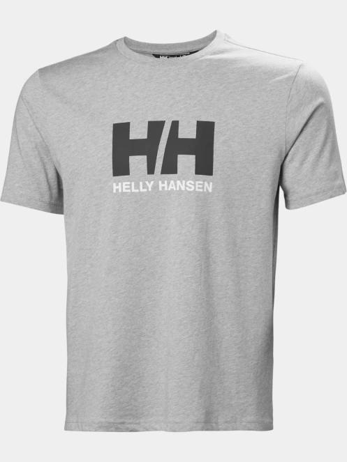 Helly Hansen Hh Logo T-Shirt 3.0 férfi rövid ujjú póló szürke színben 5