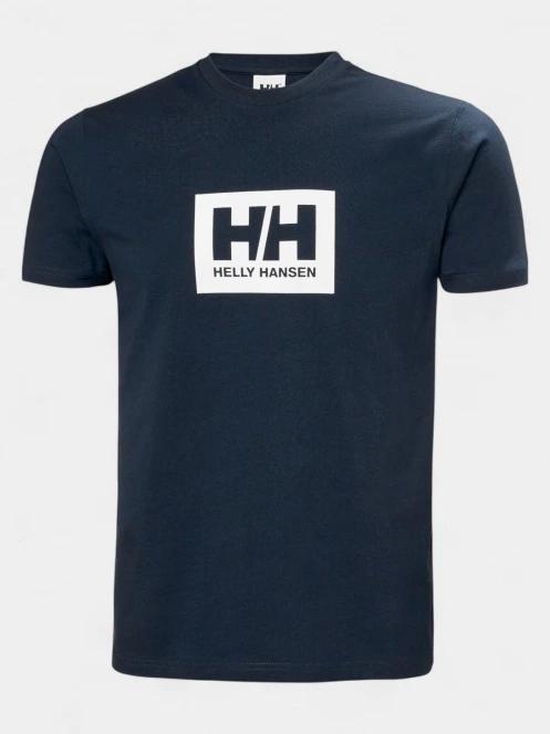 Helly Hansen Hh Box T 2.0 férfi rövid ujjú póló sötétkék színben 5