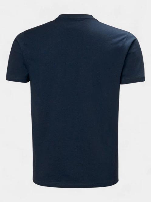 Helly Hansen Hh Box T 2.0 férfi rövid ujjú póló sötétkék színben 6