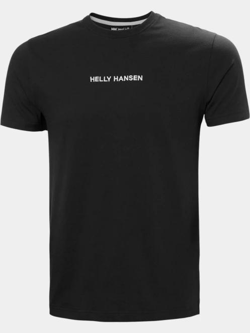 Helly Hansen Core T-Shirt 2.0 férfi rövid ujjú póló fekete színben 5