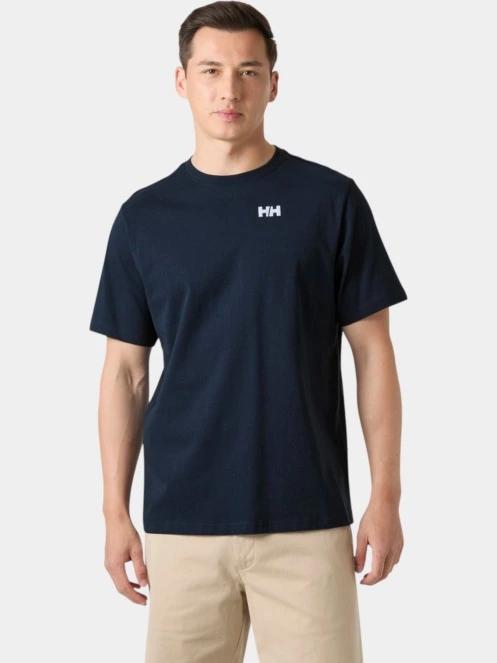 Helly Hansen Core Graphic T 2.0 férfi rövid ujjú póló sötétkék színben 2