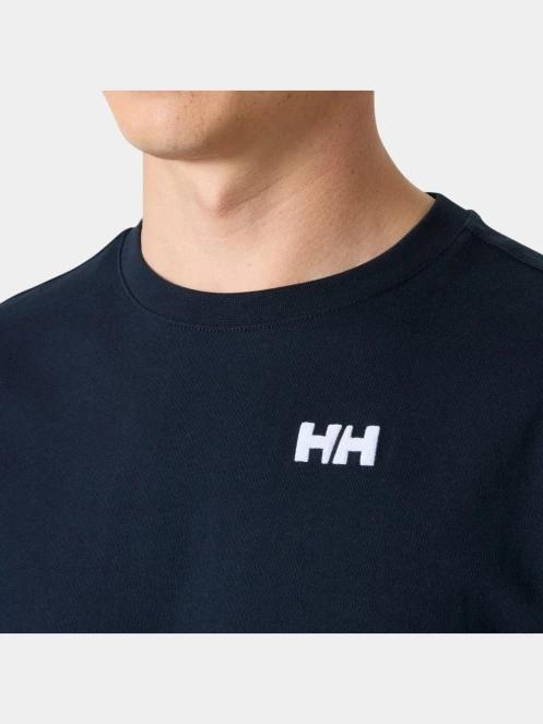 Helly Hansen Core Graphic T 2.0 férfi rövid ujjú póló sötétkék színben 4