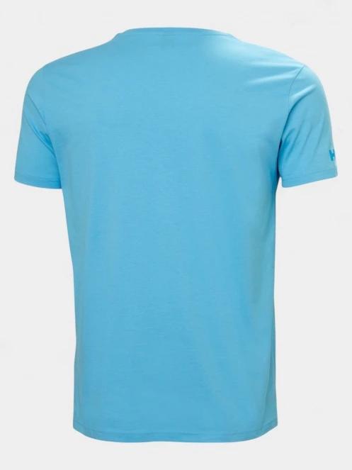 Helly Hansen Shoreline T-Shirt 3.0 férfi rövid ujjú póló világoskék színben 6