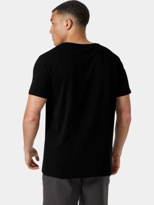 Helly Hansen Shoreline T-Shirt 3.0 férfi rövid ujjú póló fekete színben 3
