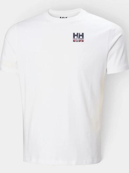 Helly Hansen Shoreline T-Shirt 3.0 férfi rövid ujjú póló fehér színben 5