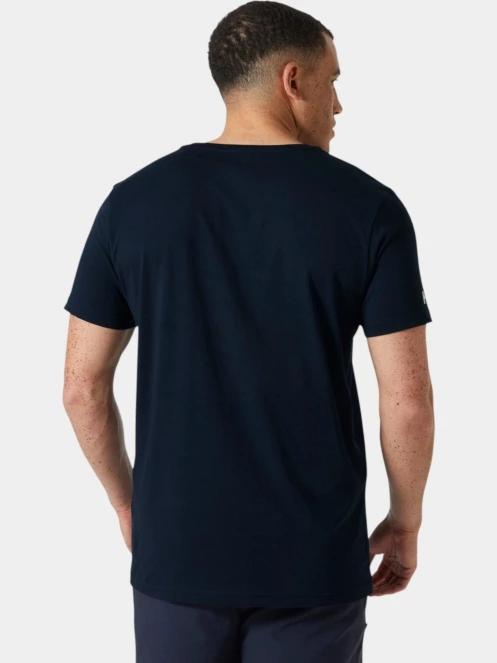 Helly Hansen Shoreline T-Shirt 3.0 férfi rövid ujjú póló sötétkék színben 3