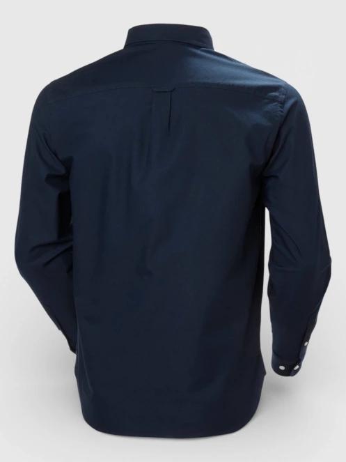 Helly Hansen Shore Ls Shirt férfi hosszú ujjú ing sötétkék színben 7