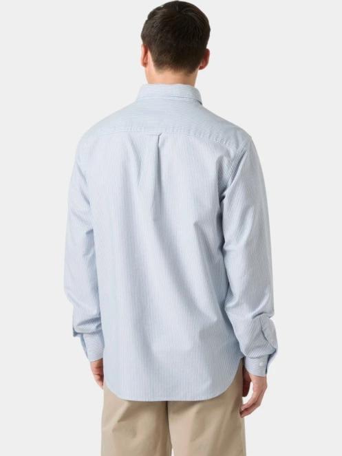 Helly Hansen Shore Ls Shirt férfi hosszú ujjú ing világoskék színben 3
