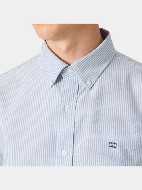 Helly Hansen Shore Ls Shirt férfi hosszú ujjú ing világoskék színben 4