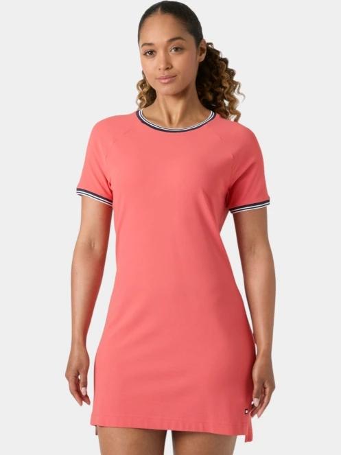 Helly Hansen W Portofino T-Shirt Dress női ruha rózsaszín színben 2