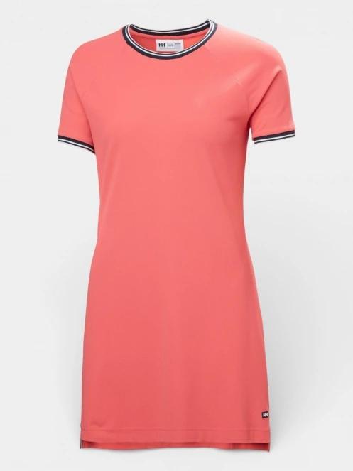 Helly Hansen W Portofino T-Shirt Dress női ruha rózsaszín színben 6