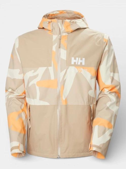 Helly Hansen Ace Graphic Rain Jacket férfi esőkabát homok színben 8