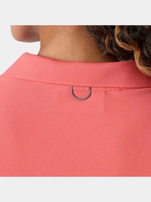 Helly Hansen W Portofino Polo női galléros póló rózsaszín színben 5