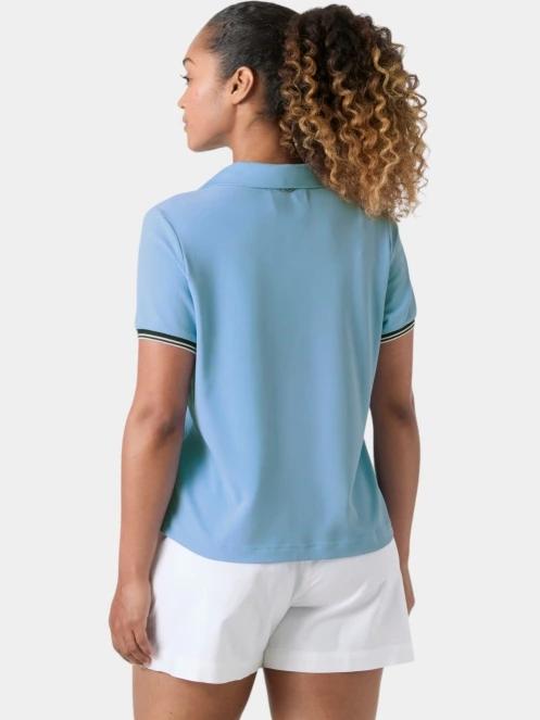 Helly Hansen W Portofino Polo női galléros póló világoskék színben 3