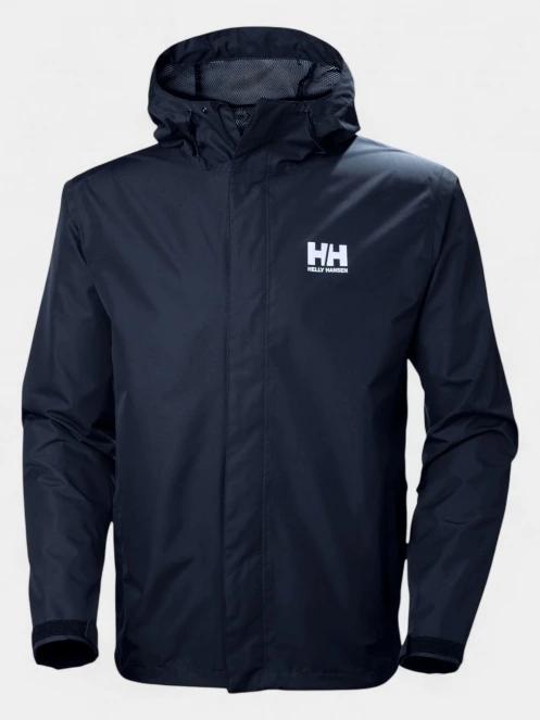 Helly Hansen Seven J Jacket férfi esőkabát sötétkék színben 2