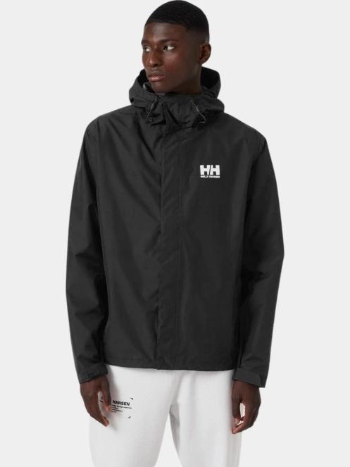 Helly Hansen Seven J Jacket férfi esőkabát fekete színben 2