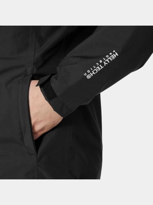 Helly Hansen Seven J Jacket férfi esőkabát fekete színben 4