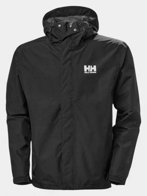 Helly Hansen Seven J Jacket férfi esőkabát fekete színben 8