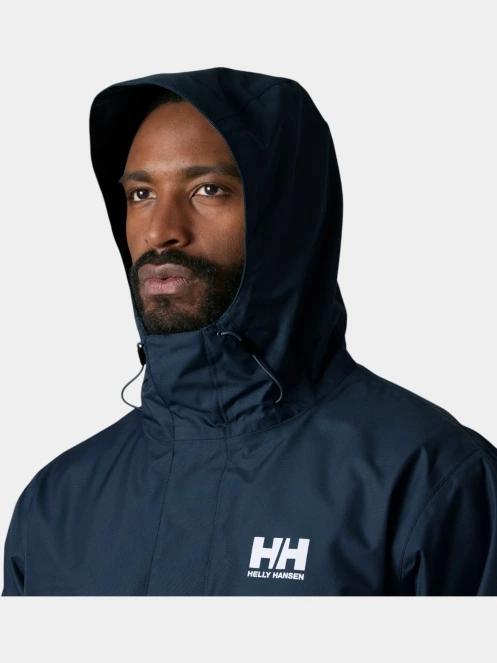 Helly Hansen Seven J Jacket férfi esőkabát sötétkék színben 4