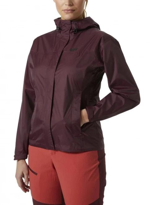 Helly Hansen W Loke Jacket női esőkabát piros színben 2