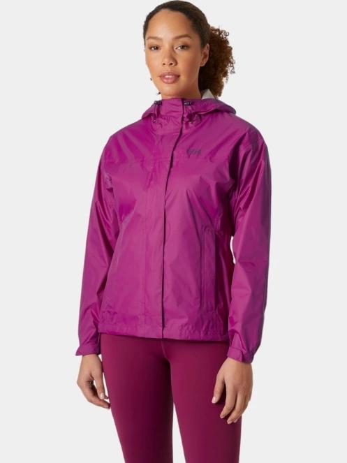 Helly Hansen W Loke Jacket női vízhatlan túrakabát magenta színben 2