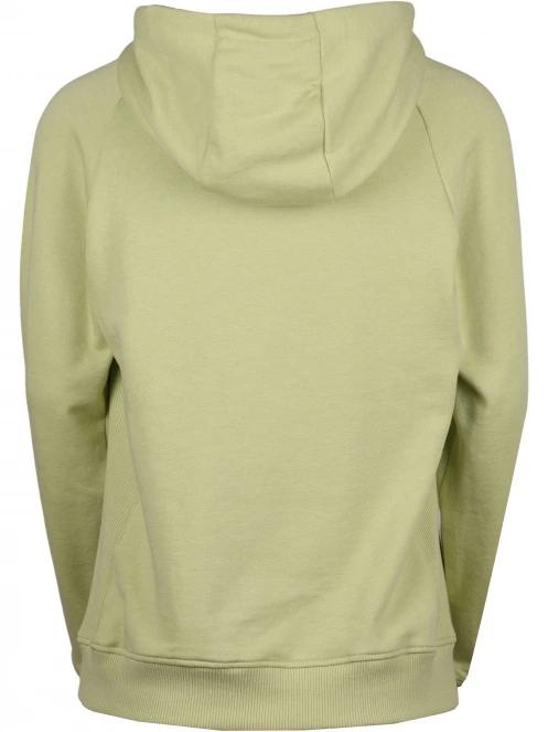 Helly Hansen W F2F Organic Cotton Hoodie női kapucnis pulóver zöld színben 3