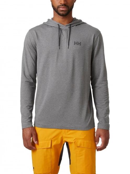 Helly Hansen Verglas Light Hoodie férfi kapucnis pulóver szürke színben 2