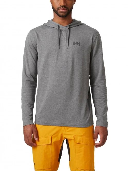 Helly Hansen Verglas Light Hoodie férfi kapucnis pulóver szürke színben 4
