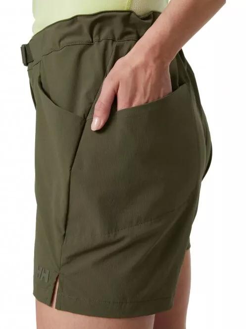 Helly Hansen W Tinden Light Shorts női rövidnadrág oliva színben 4