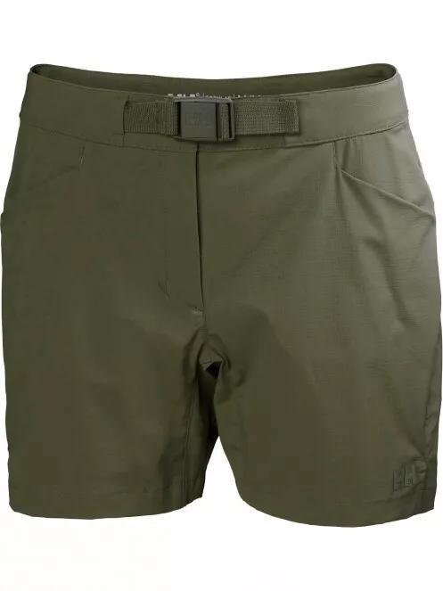 Helly Hansen W Tinden Light Shorts női rövidnadrág oliva színben 5