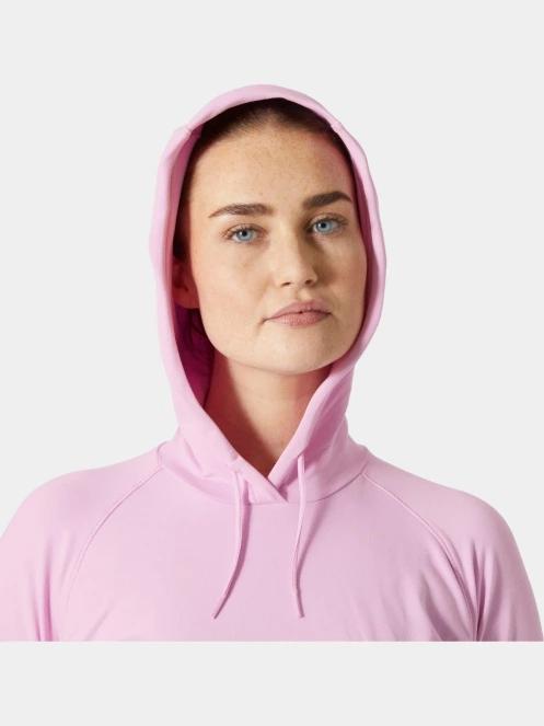 Helly Hansen W Verglas Light Hoodie női kapucnis pulóver rózsaszín színben 4