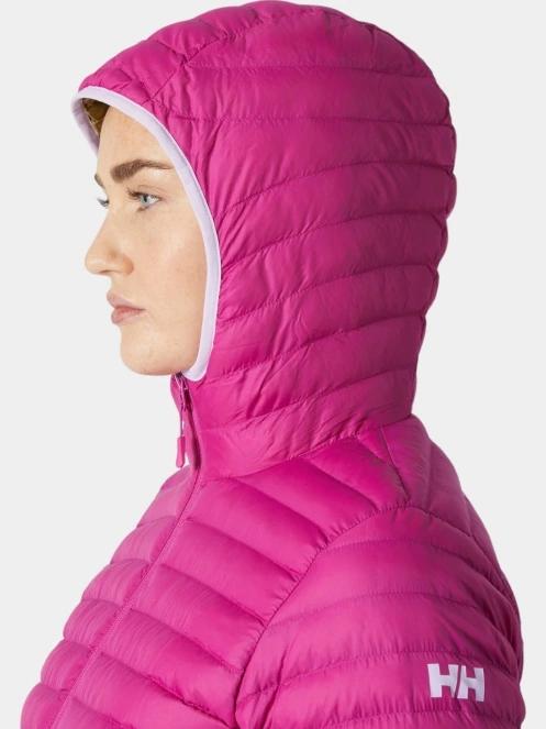 Helly Hansen W Sirdal Hooded Insulator Jack női átmeneti kabát magenta színben 5