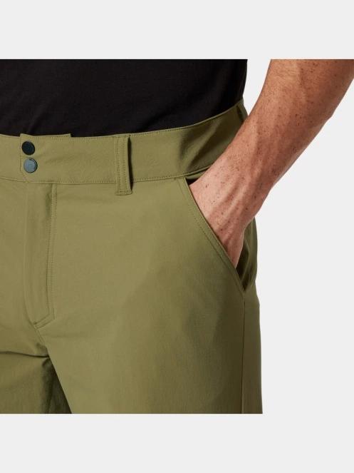 Helly Hansen Brono Softshell Shorts férfi rövidnadrág oliva színben 4