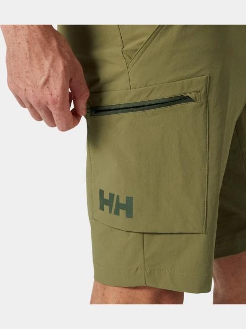 Helly Hansen Brono Softshell Shorts férfi rövidnadrág oliva színben 5