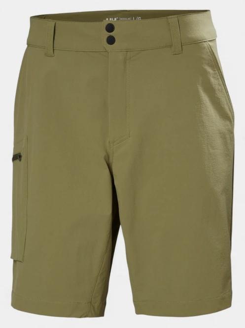 Helly Hansen Brono Softshell Shorts férfi rövidnadrág oliva színben 6