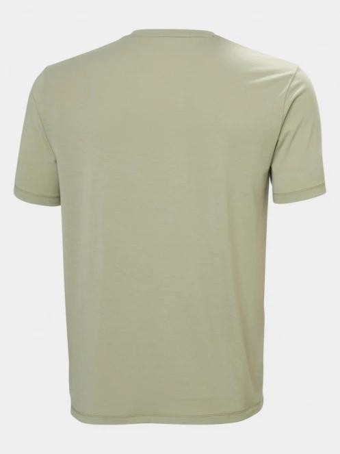 Helly Hansen Skog Graphic T-Shirt férfi rövid ujjú póló oliva színben 7