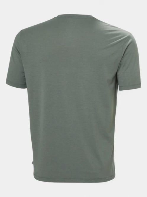 Helly Hansen Skog Graphic T-Shirt férfi rövid ujjú póló szürke színben 6