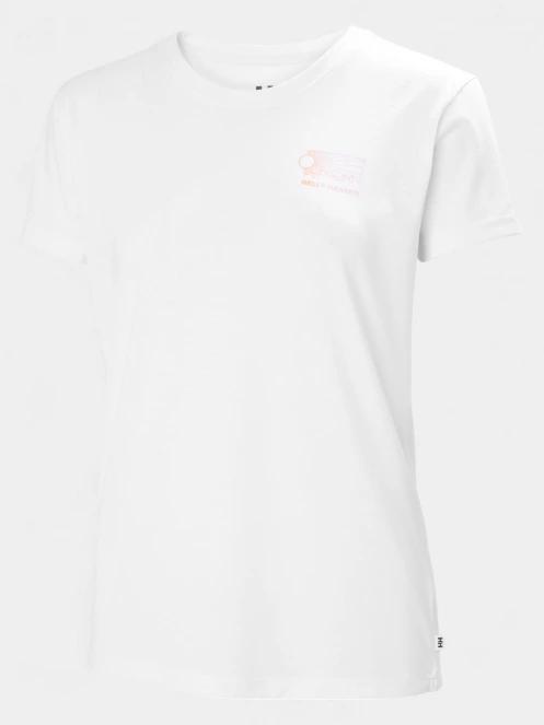 Helly Hansen W Skog Graphic Tee női rövid ujjú póló fehér színben 6